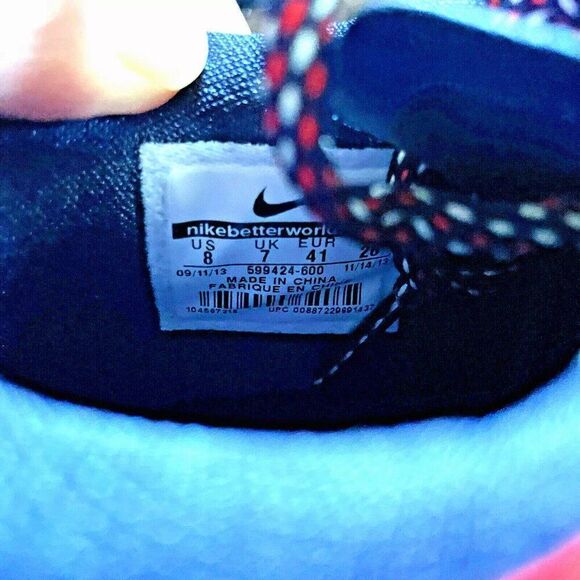 NEW RARE nike KD 6 Independence Day mens 8 red blue white Mens 8 US 41 EUR \'DC\